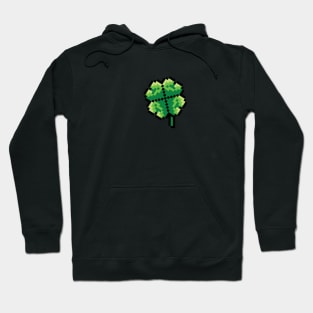 Pixel shamrock Hoodie